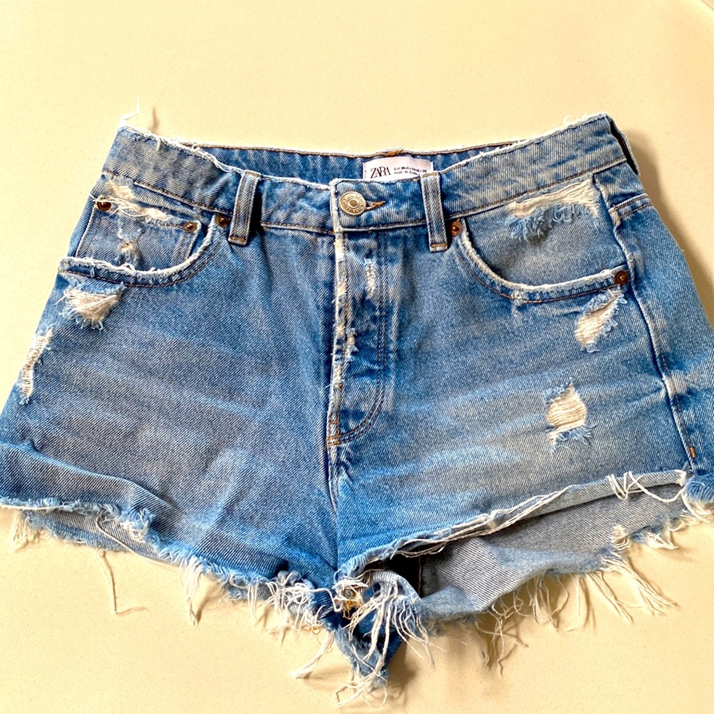 Zara cutoff Jean shorts